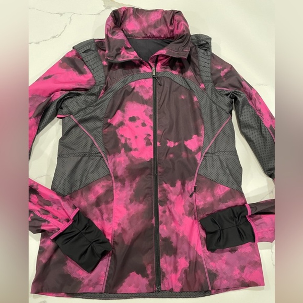 Lululemon Vent It‎ Out Windbreaker Jacket Raspberry 6